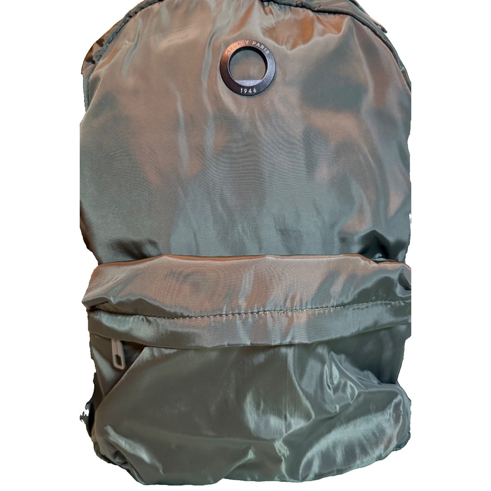 Delsey Paris Jenny Ladies Deep Forest Green Midtown Backpack 17.25"